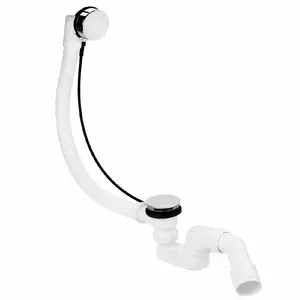 Vannas sifons PLASTBRNO EVS0141 45° savienojums 40/50 mm garums 61 cm