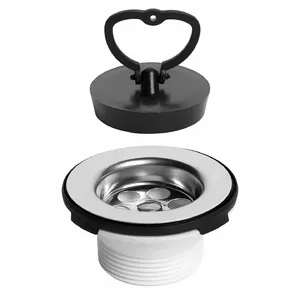 Plastic drainage sink PLASTBRNO EDV1010 46 1 1/2 inch – single bowl drain assembly