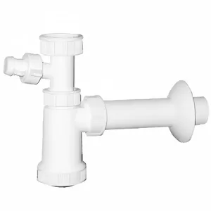 Sink siphon PLASTBRNO EM15340 1 1/4" x 40 mm with vertical/metric connection