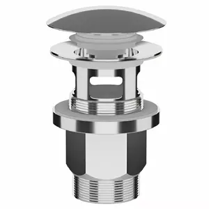 Sink drain PLASTBRNO 6232945, 1 1/4" (32 mm) stainless steel