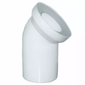 Соединитель для унитаза PLASTBRNO KK45000 45° отвод для канализации 45°