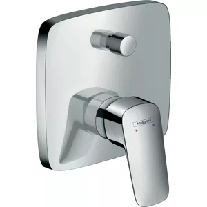 Встраиваемый смеситель для ванны hansgrohe Logis 71405000 с одним рычагом, хром