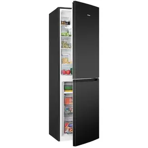 Freestanding refrigerator BOMANN KG 7360, 247 L total (165 L fridge / 82 L freezer), Total No Frost, MultiAirflow, black