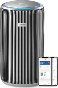 Philips 4200 series Smart Air Purifier AC4220/12 with HEPA filter 600 m³/h air purify rate 5 speeds built-in display silver
