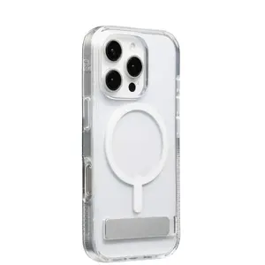 Прозрачный чехол Zagg International Crystal Palace Snap KS для Apple iPhone 16 Pro, подставка для рабочего стола
