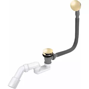 Слив для ванны TYCNER P52477 click-clack gold — click-clack-слив для ванны, латунное покрытие