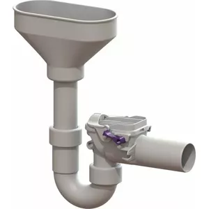 Siphon valve Kessel 73053 DN50 — floor drainage trap, DN50 connection