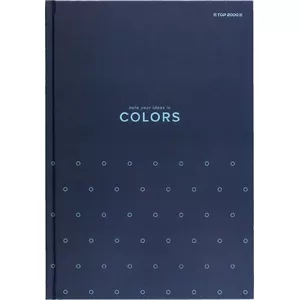 Notebook TOP-2000 Brulion Top 2000 Colors B5, 160 pages, squared, blue
