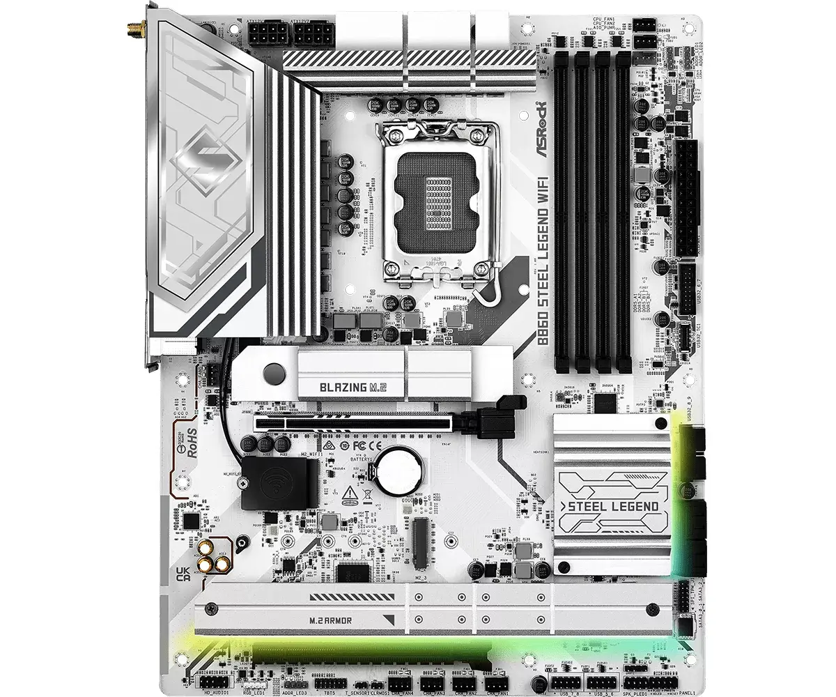 Mātesplate ASROCK B860 Steel Legend WiFi Photo 2