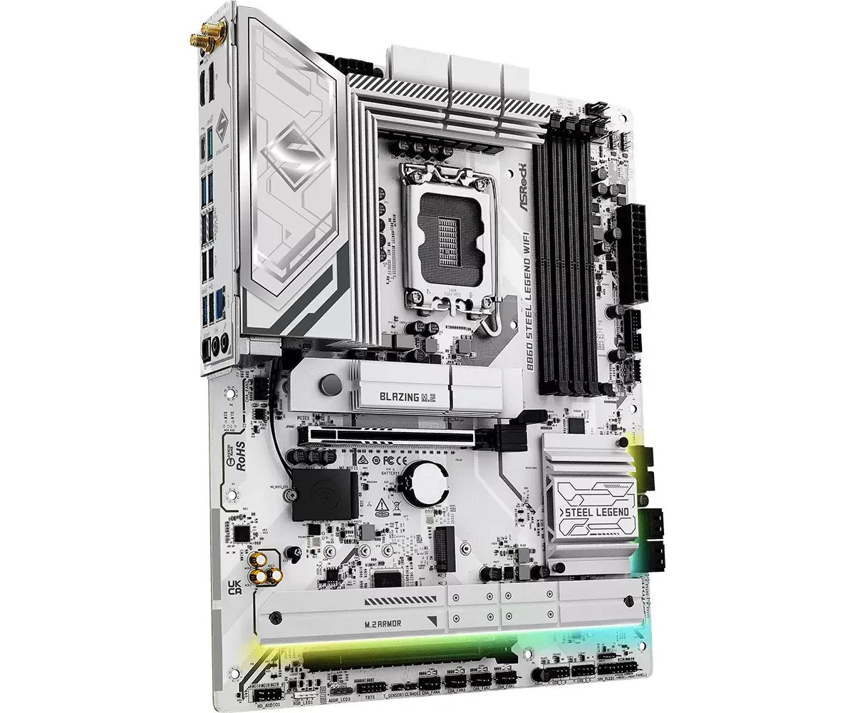Mātesplate ASROCK B860 Steel Legend WiFi Photo 3
