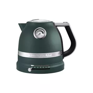 Electric kettle KITCHENAID 5KEK1522EPP — 1.5 L, 2400 W, petrol, stainless steel, adjustable thermostat (7 settings)