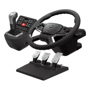 Steering Wheel Hori HPC-044E Force Feedback USB Type-C Wired Black