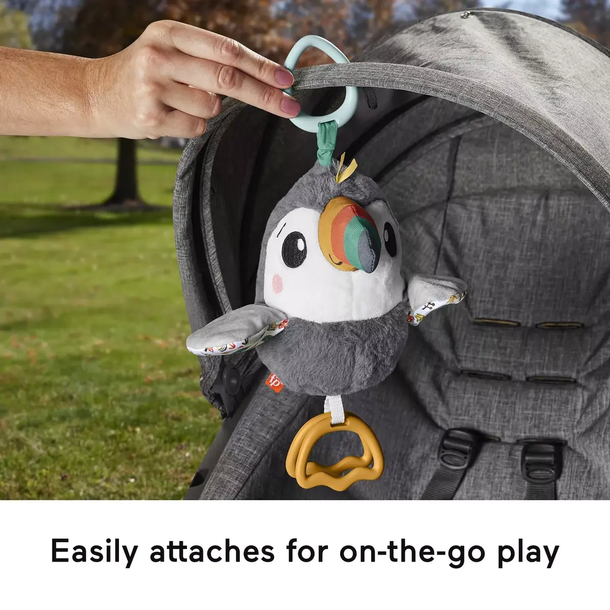 Toy bird MATTEL Fisher-Price Flap & Go Toucan Photo 7