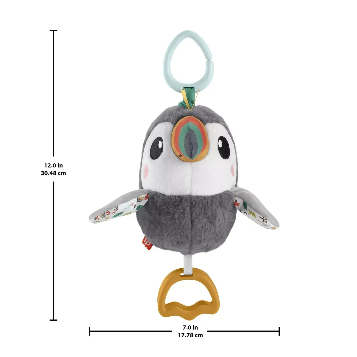 Toy bird MATTEL Fisher-Price Flap & Go Toucan Photo 10