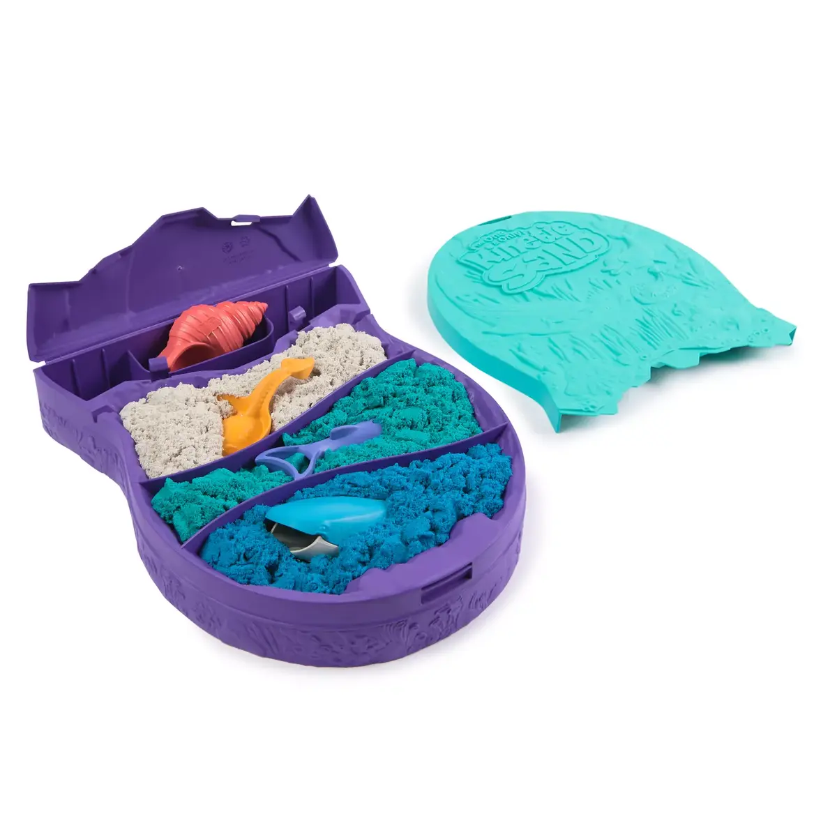 Детский кинетический песок Spin Master Kinetic Sand Project Planet Deep Sea Photo 2