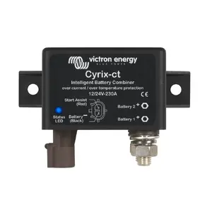 Battery combiner Victron Energy Cyrix-ct for 12/24V systems, 230V AC control (CYR010230010R)
