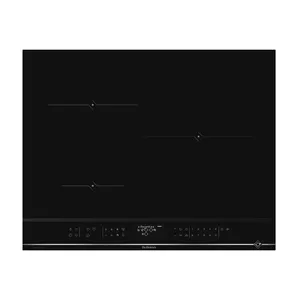 Induction hob De Dietrich DPI4321X — 65 cm, touch control, 3 cooking zones (16/23/28 cm), black