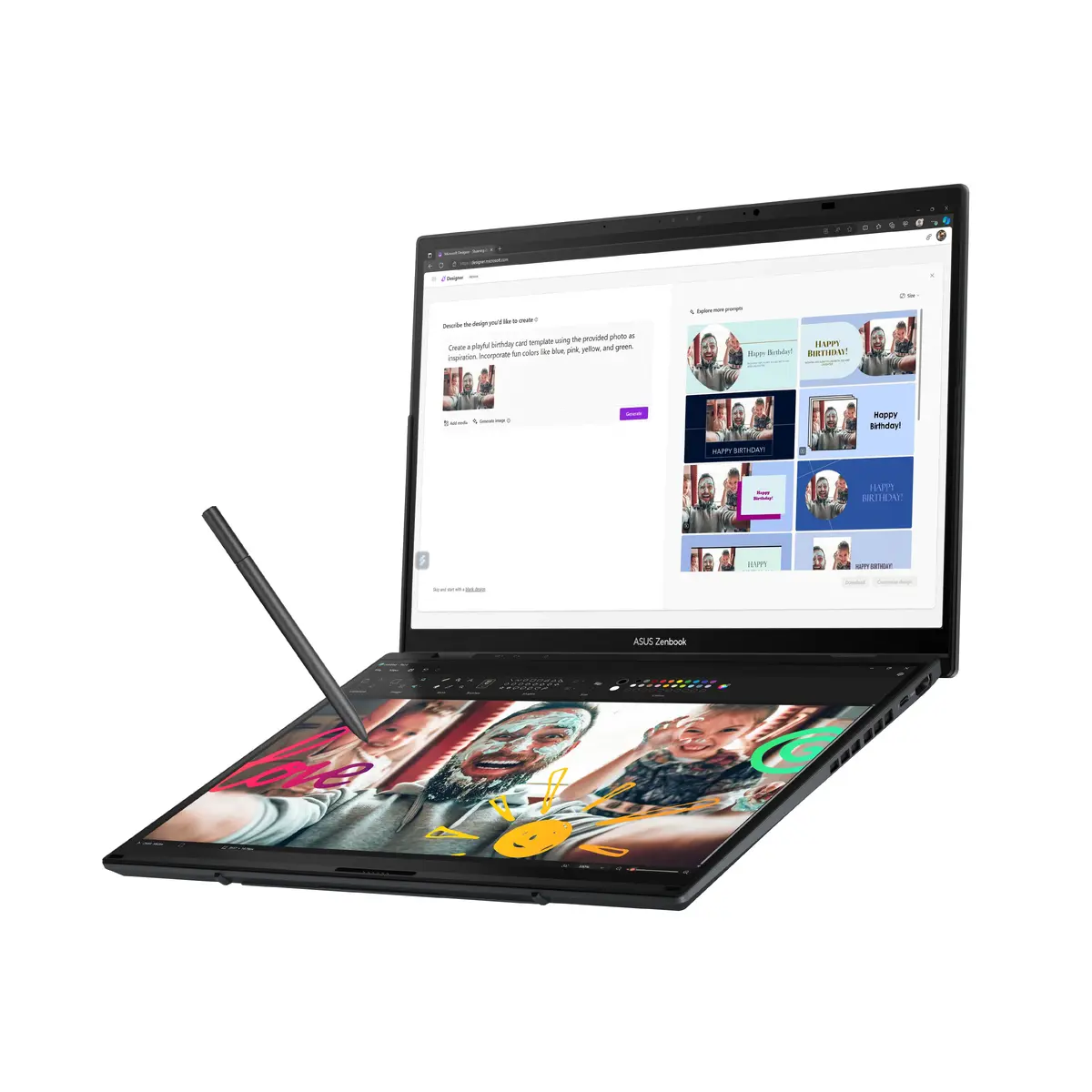Hibrīds ASUS Zenbook Duo UX8406CA-PZ195X Photo 4