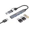 CANYON DS-02 4в1 USB-концентратор Photo 4