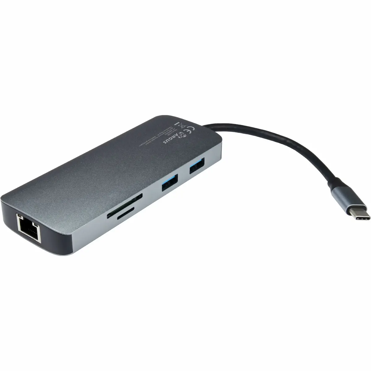 INTER-TECH H-428 USB-C многофункциональный хаб Photo 2
