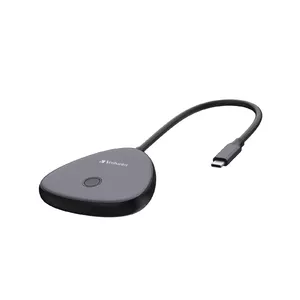 USB-C Wireless Display Adapter Verbatim WDA-02 4K with Hub