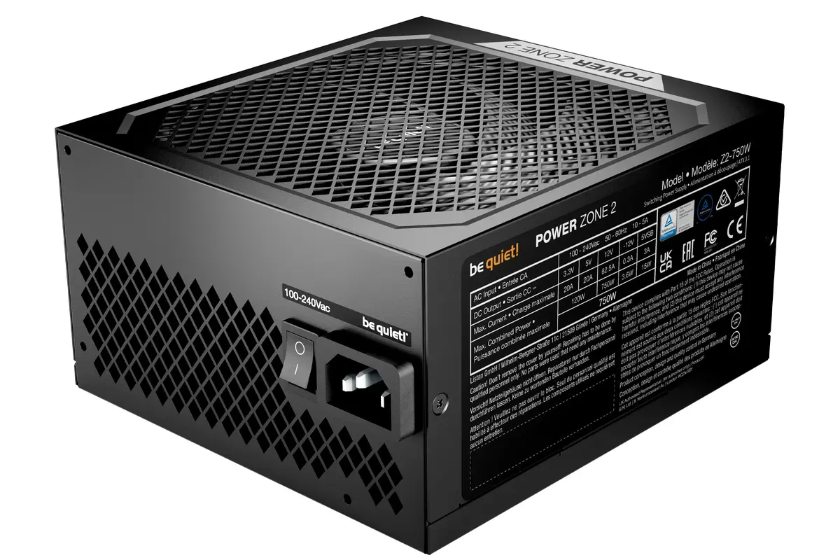 be quiet! POWER ZONE 2 750W Power Supply Unit Photo 3
