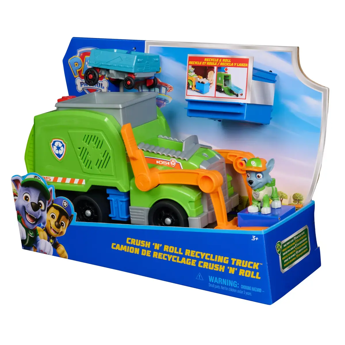 Atkritumu mašīna PAW Patrol Crush N’ Roll Recycling Truck Photo 9