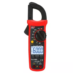 Токовый клещ Unit UT202F TRMS 600A 600V AC/DC — переносной измеритель тока и напряжения