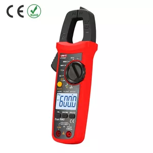 UNI-T UT204R Digital Clamp Meter with Frequency, Temperature, Resistance, and Diode Testing