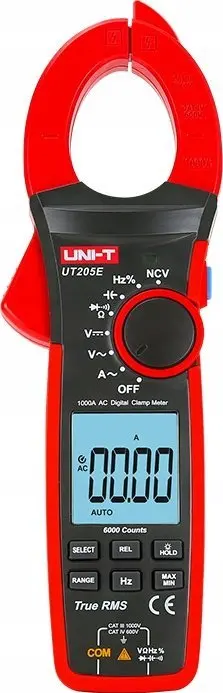 Цифровые токоизмерительные клещи UNI-T UT205E Photo 2