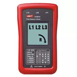 UNI-T UT261A Phase Sequence Indicator and Motor Rotation Tester