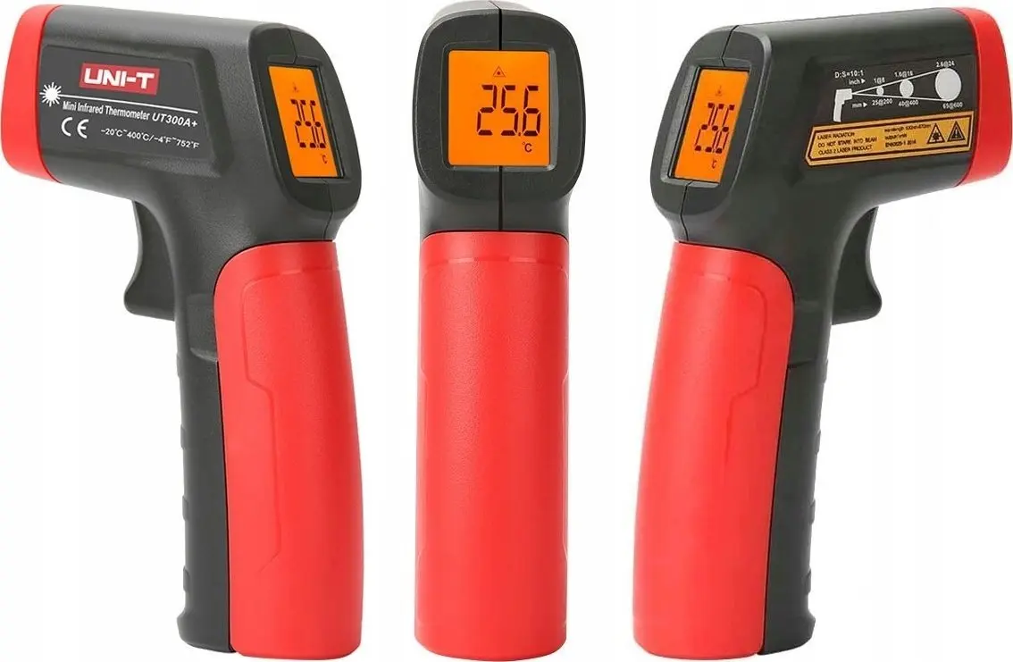 Infrasarkanais termometrs UNI-T UT300A+ Photo 2