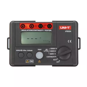 Insulation Resistance Tester Unit UT502A — handheld insulation tester CAT III/CAT IV