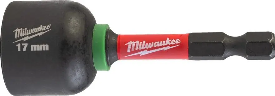 Galvasskrūvgrieža uzgalis Milwaukee SHOCKWAVE HEX 17
