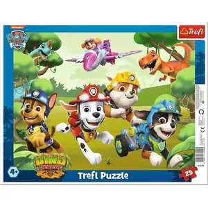 Puzzle 25 daļas TREFL Paw Patrol triku komplekts — modelis 31429 TR