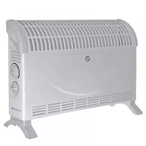 DEDRA DA-K2000 T telpu sildītājs Balts 2000 W Elektriskais konvekcijas telpas sildītājs
