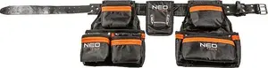 Tool belt NEO tools 84-330 with 12 pockets — professional waist pouch for hand tools