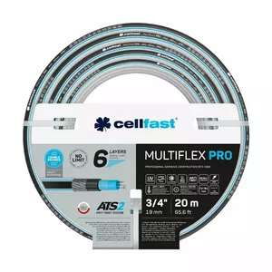 Садовый шланг Cellfast Multiflex Pro ATS2 1/2" 50 м, гибкий поливочный шланг