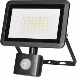 Floodlight ORNO FARO S LED with PIR 30W 2400lm IP44 4000K aluminium and glass