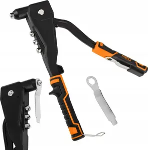 Rivet Gun NEO tools 18-103-1 for steel and aluminium rivets 2.4–4.8 mm