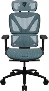 Эргономичное офисное кресло Thunder X3 TEGC-3073101.B1 — черно-синее, регулировка высоты и наклона