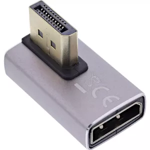Переходник DisplayPort InLine 17291I Серый Черный Золотое покрытие