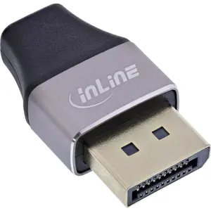 InLine 17291B cable gender changer DisplayPort Mini DisplayPort Black Grey
