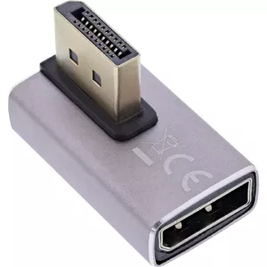 Переходник DisplayPort InLine 17291H Серый Черный Золотое покрытие