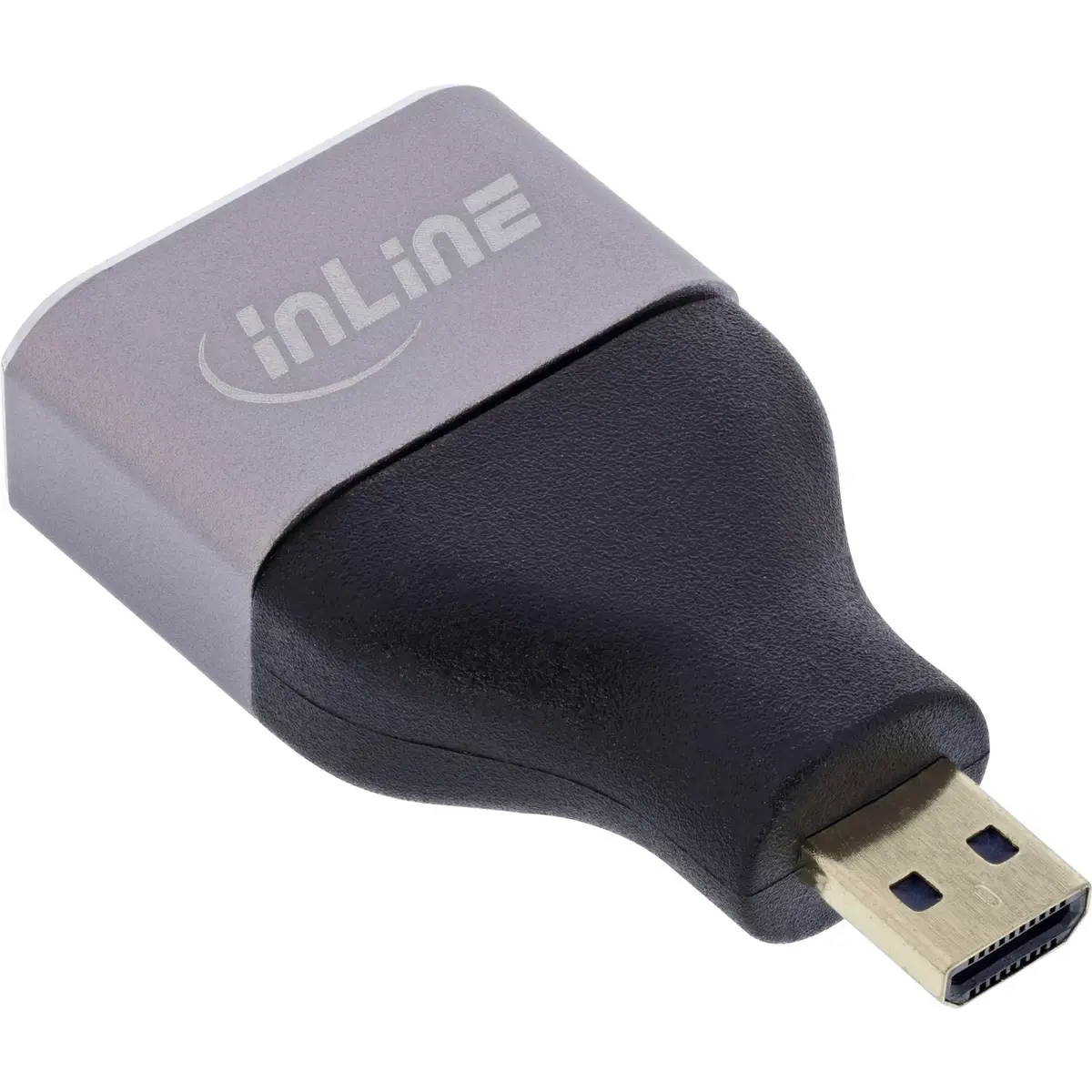 InLine 17991B HDMI A to Micro HDMI D Gender Changer Photo 2