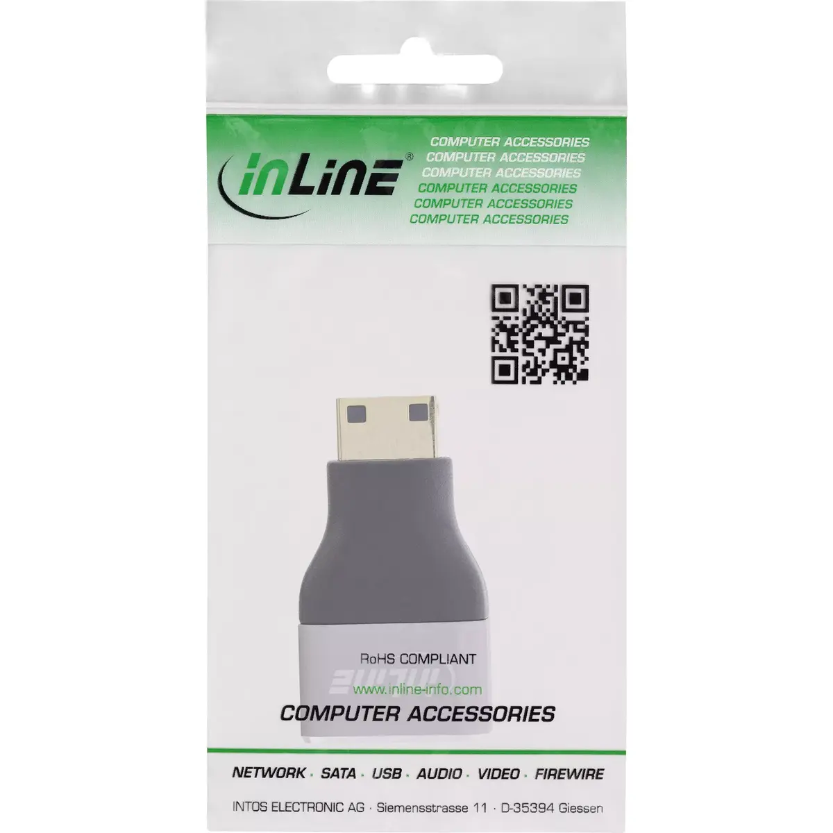 InLine 17991C HDMI A Mini HDMI C Gender Changer Photo 3