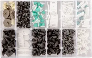 Clip set for Volkswagen — NEO tools TOP-11-963, 255 pieces, automotive fastener assortment