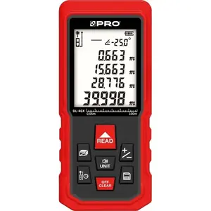 Lāzera tālmērs Volt Polska DL-40X — darbības rādiuss 40 m, precizitāte 1 mm