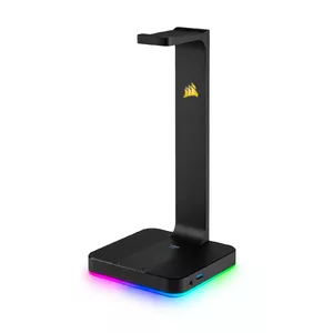 Подставка для наушников Corsair ST100 RGB Premium алюминий черный