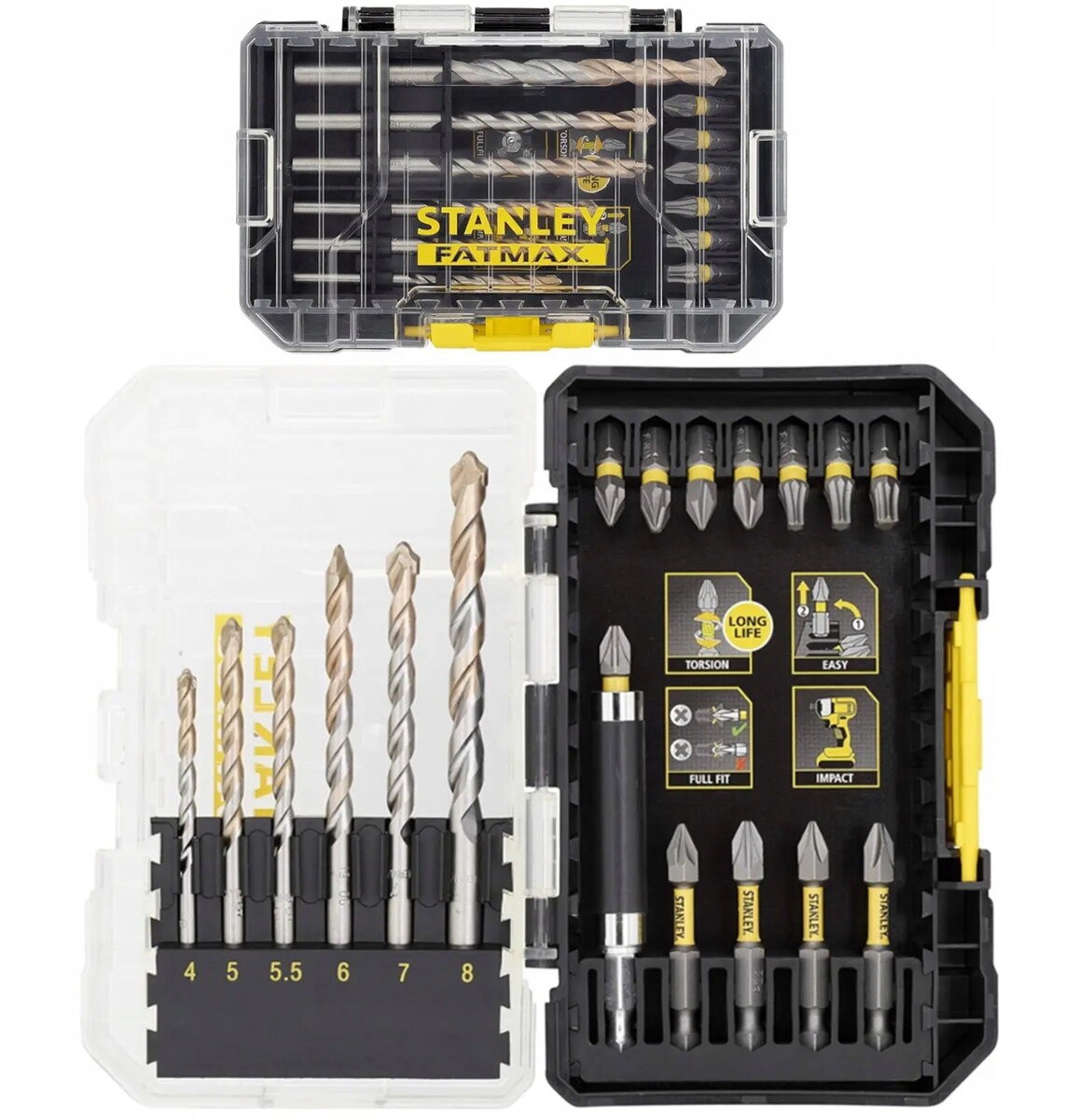 Ligzdu komplekts 19 gab. STANLEY Impact